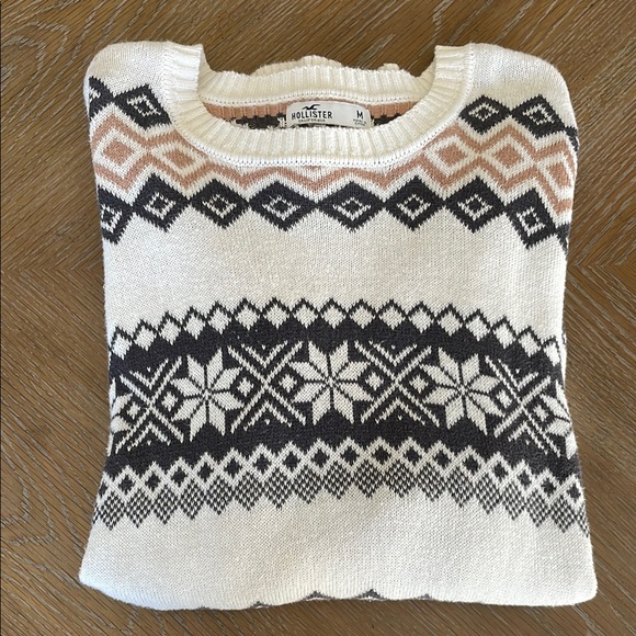 Hollister Fair Isle Print Sweater - Picture 2 of 8